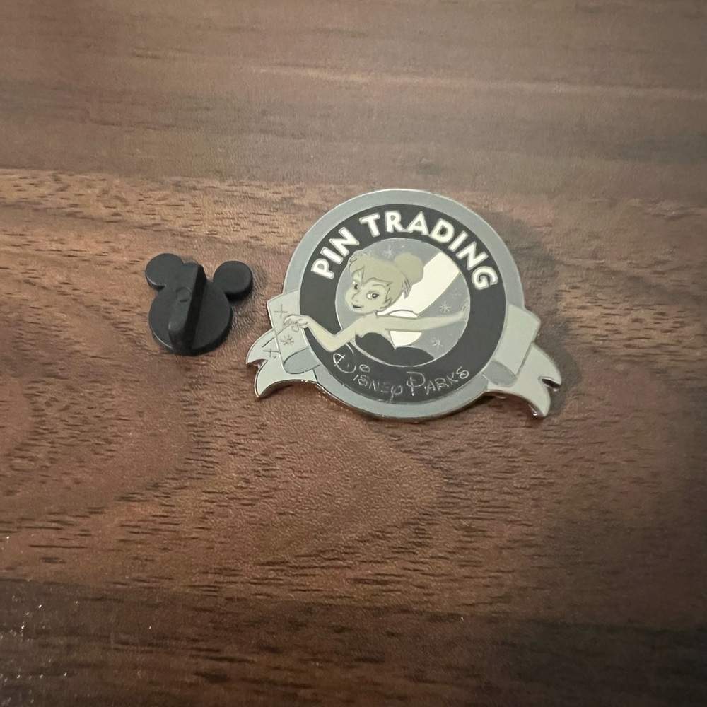 Disney Tinkerbell Keep On Tradin’ Mystery Black And White Limited Release Pin